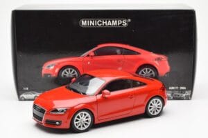Audi TT 8J Rdeč Metallic Minichamps 1:18 100015021 Kovina – slika 8 od 8