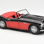 Austin-Healey 3000 Mk I Spider Črn Rdeč Kyosho 1:18 - image 6 of 8