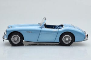 Austin-Healey 3000 Mk1 BN7 Moder Kyosho 1:18 08149HBL Kovina – slika 5 od 8