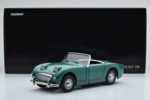 Austin-Healey Sprite Zelen Kyosho 1:18 08953LG Kovina – slika 8 od 8