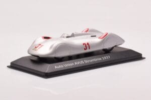 Auto Union Stromlinie #31 AVUS 1937 Srebrn Minichamps 1:43 5030900503 Kovina – slika 2 od 4