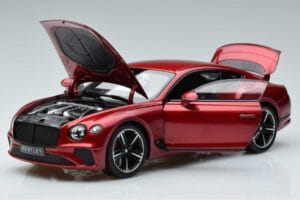 Bentley Continental GT Candy Rdeč Norev 1:18 182788 Kovina – slika 2 od 7