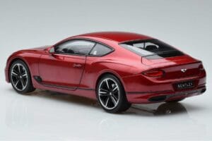 Bentley Continental GT Candy Rdeč Norev 1:18 182788 Kovina – slika 6 od 7