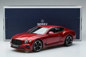Bentley Continental GT Candy Rdeč Norev 1:18 182788 Kovina – slika 7 od 7