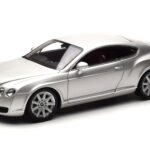 Bentley Continental GT Srebrna Minichamps 1:18