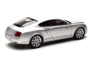 Bentley Continental GT Srebrna Minichamps 1:18 100139021 Kovina – slika 3 od 8