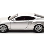 Bentley Continental GT Srebrna Minichamps 1:18 - image 4 of 8