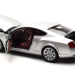 Bentley Continental GT Srebrna Minichamps 1:18 - image 5 of 8
