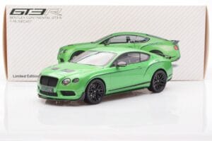 Bentley Continental GT3-R Apple Zelen Almost Real 1:18 830402 Kovina – slika 8 od 8