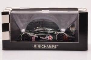 Bentley Speed 8 #8 J. Herbert / D. Brabham / M. Blundell Sebring 12 Hours 2003 Minichamps 1:43 400031398 Kovina – slika 4 od 4