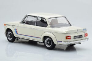 BMW 2002 Turbo Bel Kyosho 1:18 08544W Kovina – slika 7 od 8