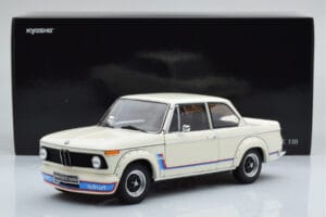 BMW 2002 Turbo Bel Kyosho 1:18 08544W Kovina – slika 8 od 8