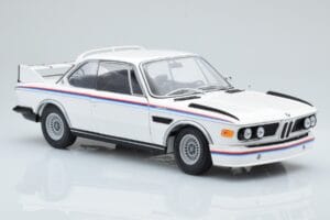 BMW 3.0 CSL E9 Bela Dealer Edition Minichamps 1:18 80435A5D020 Kovina – slika 5 od 7