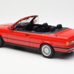 BMW 318i E30 Kabriolet Rdeč Norev 1:18 - image 5 of 6