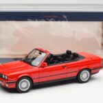 BMW 318i E30 Kabriolet Rdeč Norev 1:18 - image 6 of 6
