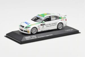 BMW 320si E90 BMW Team Germany #3 A. Farfus WTCC Curitiba Heat Winner 2007 Minichamps 1:43 400072603 Kovina – slika 2 od 4