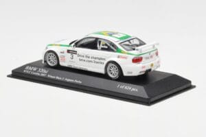 BMW 320si E90 BMW Team Germany #3 A. Farfus WTCC Curitiba Heat Winner 2007 Minichamps 1:43 400072603 Kovina – slika 3 od 4
