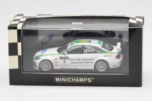 BMW 320si E90 BMW Team Germany #3 A. Farfus WTCC Curitiba Heat Winner 2007 Minichamps 1:43 400072603 Kovina – slika 4 od 4