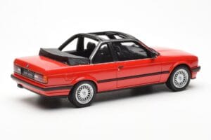 BMW 325i E30 Baur Rdeč Metallic Otto 1:18 OT767 Smola – slika 2 od 6
