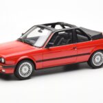 BMW 325i E30 Baur Rdeč Metallic Otto 1:18