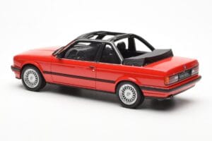 BMW 325i E30 Baur Rdeč Metallic Otto 1:18 OT767 Smola – slika 5 od 6