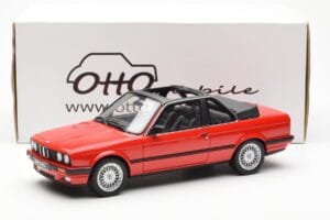 BMW 325i E30 Baur Rdeč Metallic Otto 1:18 OT767 Smola – slika 6 od 6
