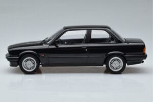 BMW 325i E30 Črna Norev 1:18 183203 Kovina – slika 3 od 6