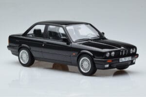 BMW 325i E30 Črna Norev 1:18 183203 Kovina – slika 4 od 6