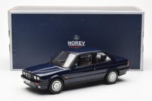BMW 325i E30 Modra Metalik Norev 1:18 183201 Kovina – slika 6 od 6