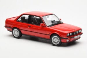 BMW 325i E30 Rdeč Norev 1:18 183202 Kovina – slika 4 od 6