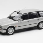BMW 325i E30 Touring Srebrna Norev 1:18