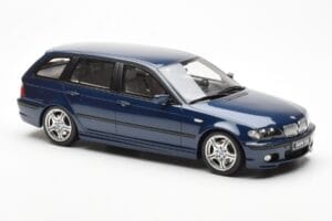 BMW 330i E46 Touring Modra Otto 1:18 OT251 Smola – slika 4 od 6