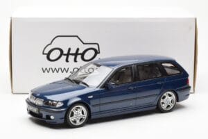 BMW 330i E46 Touring Modra Otto 1:18 OT251 Smola – slika 6 od 6
