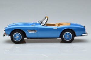 BMW 507 Modra Norev 1:18 183234 Kovina – slika 3 od 6