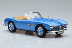 BMW 507 Modra Norev 1:18 183234 Kovina – slika 4 od 6