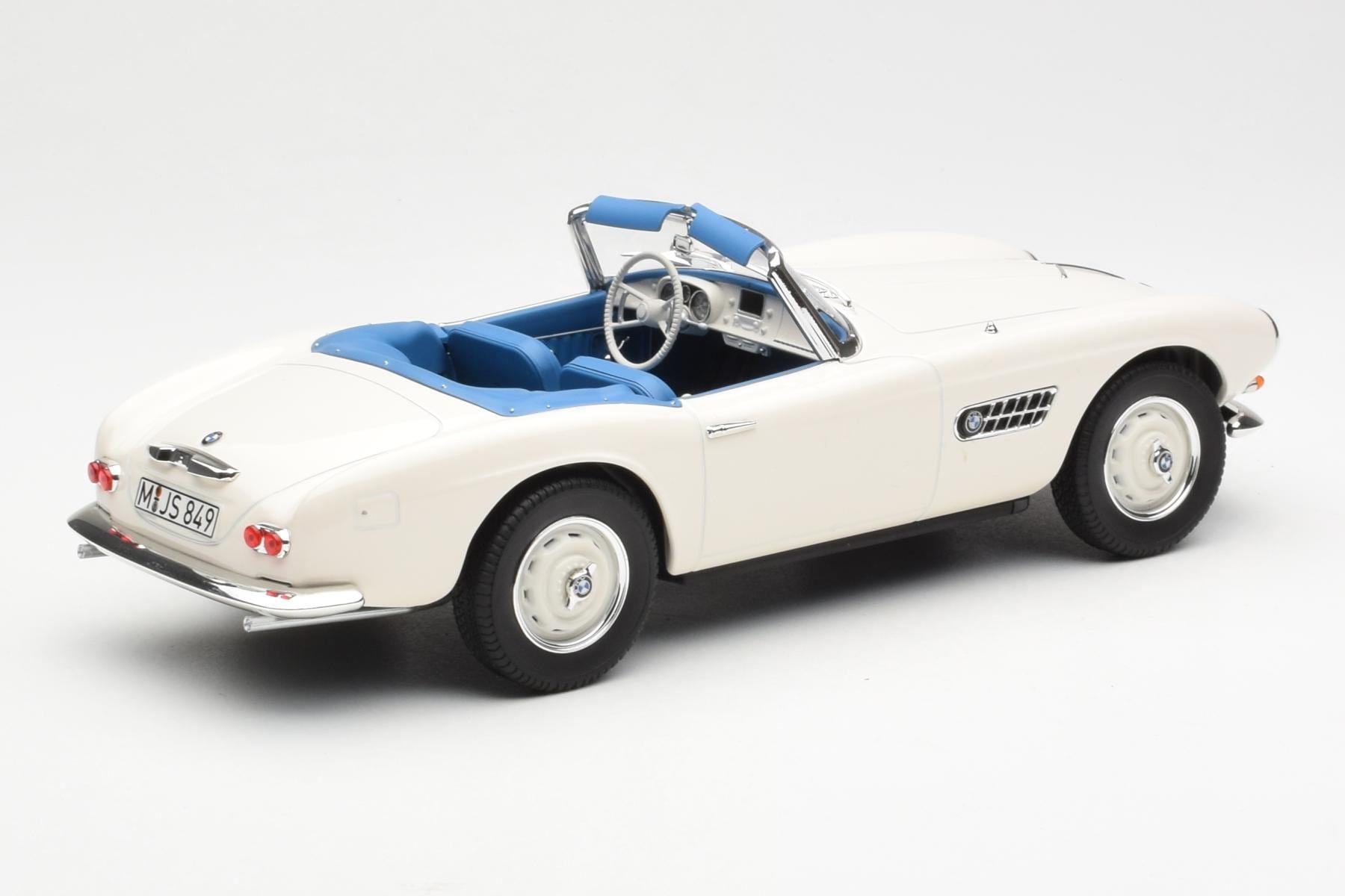 BMW 507 Roadster Bel Norev 1:18 183232 Kovina – slika 2 od 6