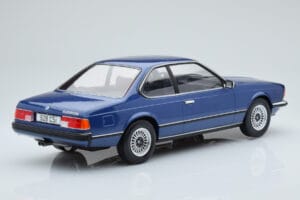 BMW 628 CSi E24 Modra MCG 1:18 MCG18164 Kovina – slika 2 od 5