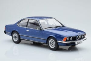BMW 628 CSi E24 Modra MCG 1:18 MCG18164 Kovina – slika 3 od 5
