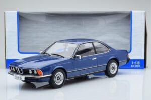 BMW 628 CSi E24 Modra MCG 1:18 MCG18164 Kovina – slika 5 od 5