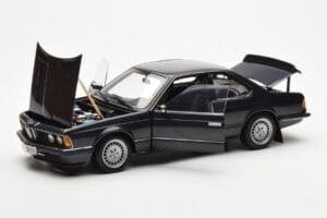 BMW 635 CSi E24 Diamant Črna Metalik AUTOart 1:18 70521 Kovina – slika 2 od 8