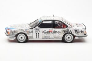 BMW 635 CSi E24 #11 D. Quester / M. Tassin / M. Heger 24 Hours of Spa 1986 AUTOart 1:18 80430145826 Kovina – slika 4 od 8