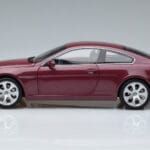 BMW 645Ci E63 Temno Rdeč Kyosho 1:18 08701CR Kovina - image 4 of 7