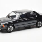 BMW 733i E23 Črn Metallic KK-Scale 1:18