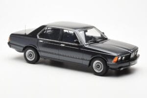 BMW 733i E23 Črn Metallic KK-Scale 1:18 KKDC180101 Kovina – slika 4 od 6
