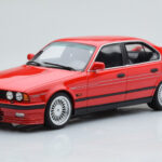 BMW Alpina B10 E34 Biturbo Rdeč Otto 1:18