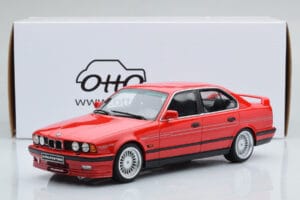 BMW Alpina B10 E34 Biturbo Rdeč Otto 1:18 OT648 Smola – slika 6 od 6
