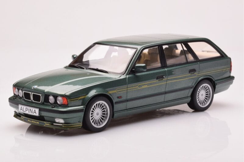 BMW Alpina B10 E34 Touring Temno Zelena MCG 1:18