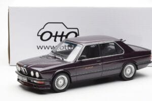 BMW Alpina B7 E24 Turbo Wine Rdeč Metallic Otto 1:18 OT152 Smola – slika 6 od 6