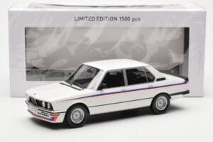 BMW M535i E12 Bel Norev 1:18 183265 Kovina – slika 5 od 5