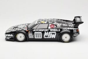 BMW M1 #111 Team MK Motorsport J-L. Witmeur / Krankenberg / Libert 24 Hours of Le Mans 1986 Minichamps 1:18 180862911 Kovina – slika 4 od 8